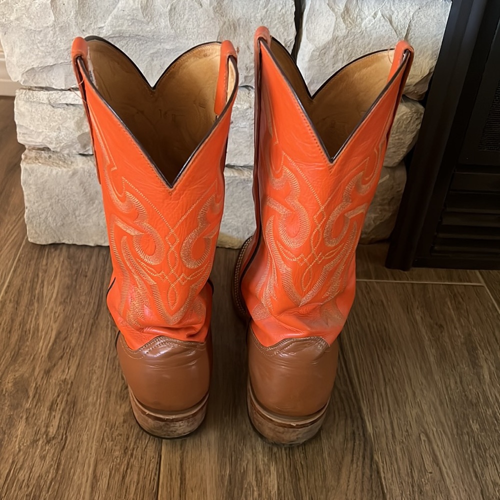 Custom Calfskin Leather Boots - Picture 2 of 5